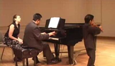 9-Year-Old Violinist Performs Hoe Down from Rodeo by Aaron Copland