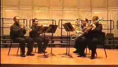 Gabrieli’s Canzona per Sonare No. 1, Played by The Prism Brass Quartet
