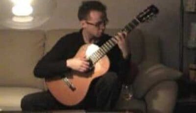 Chopin Nocturne, Op. 9-2, Played on Classical Guitar