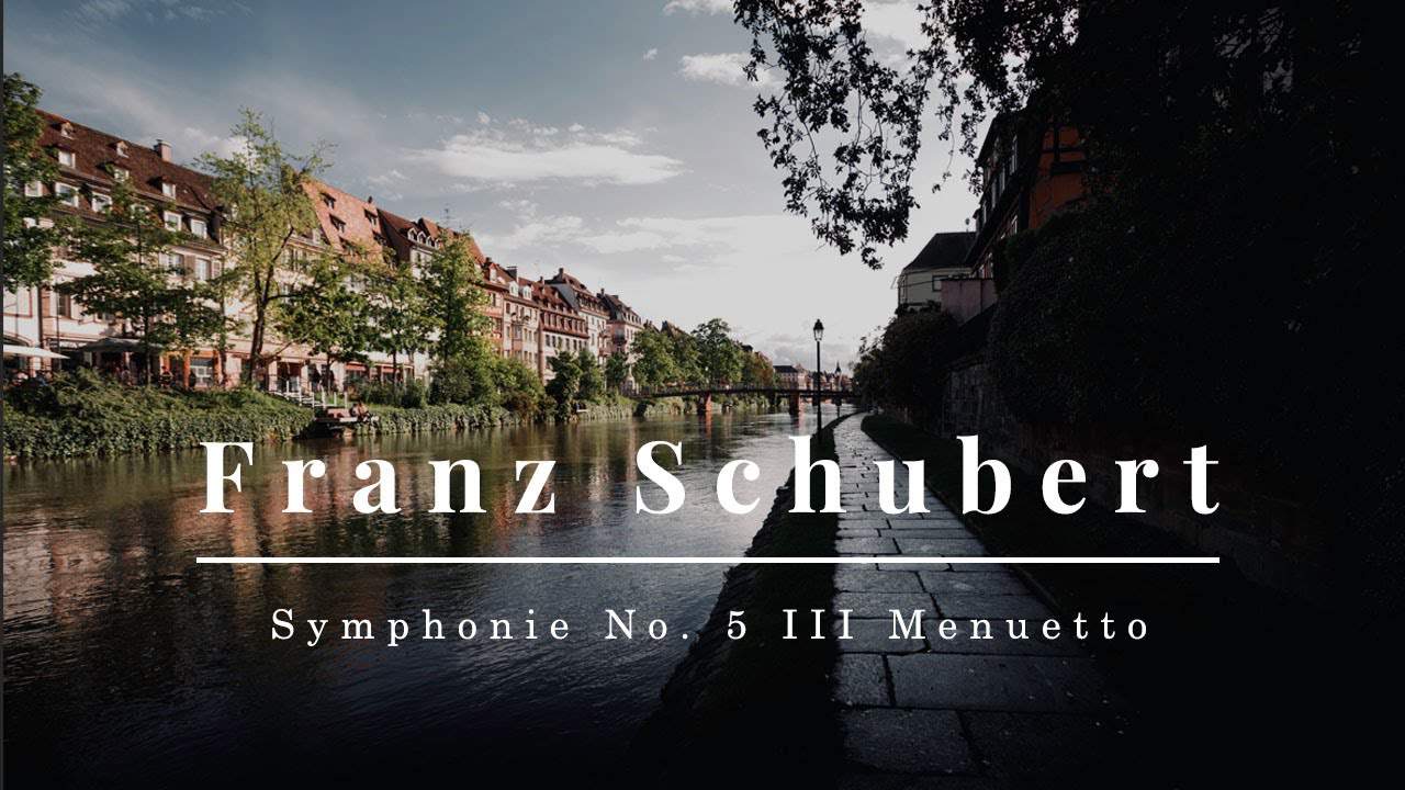 Franz Schubert Symphonie No. 5, 3rd Movement Menuetto Classical Clips