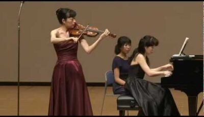 Grieg’s Violin Sonata Op. 45, No. 3, 1st Movement Played by Mitsuko Ito