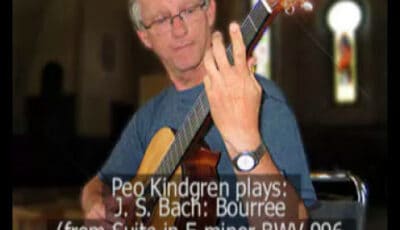 J. S. Bach – Bourree in E Minor, BWV 996