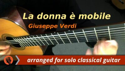 Verdi’s La Donna è Mobile – Played by Emre Sabuncuoglu