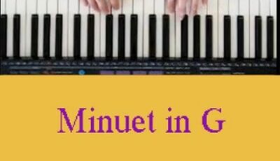 Minuet in G by Bach – Piano Tutorial