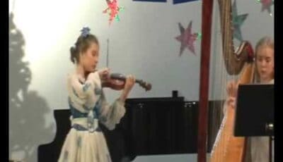 Offenbach Barcarolle on Violin and Harp