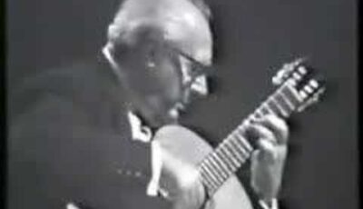 Segovia Performs Leyenda by Albéniz