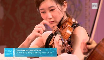 Esmé Quartet Performs Debussy String Quartet in G Minor, Op. 10