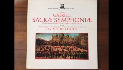 Gabrieli – Sacrae Symphoniae, Vol. 1 (1972)