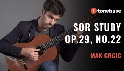 Sor Study Op. 29, No. 22 – Performed by Mak Grgic