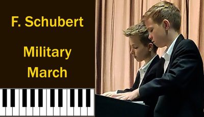 Franz Schubert – Military March, Op. 51, No. 1 – Played by Adam and Mate Balogh