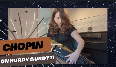 Hurdy Gurdy Performance of Nocturne by Chopin, Op. 9, No. 2